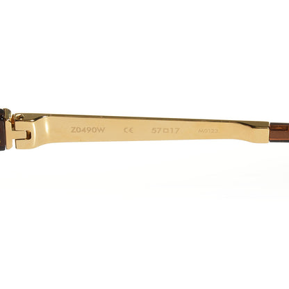 Louis Vuitton Petit Soupcon Rond Sunglasses Z0490W Brown Glitter 4 of 4