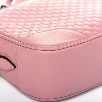 Gucci Soft Microguccissima Mini Bree Messenger Bag Soft Pink 9 of 14