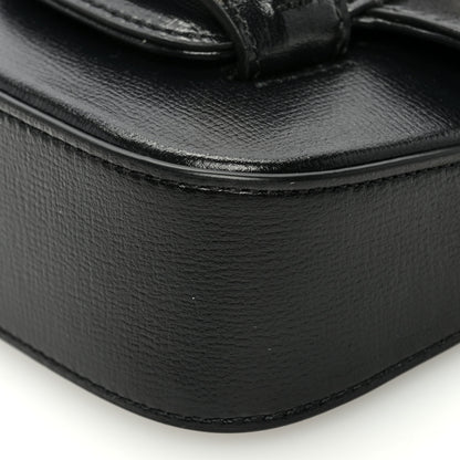 Gucci Azalea Calfskin Web Horsebit 1955 Wallet On Strap Black 10 of 11