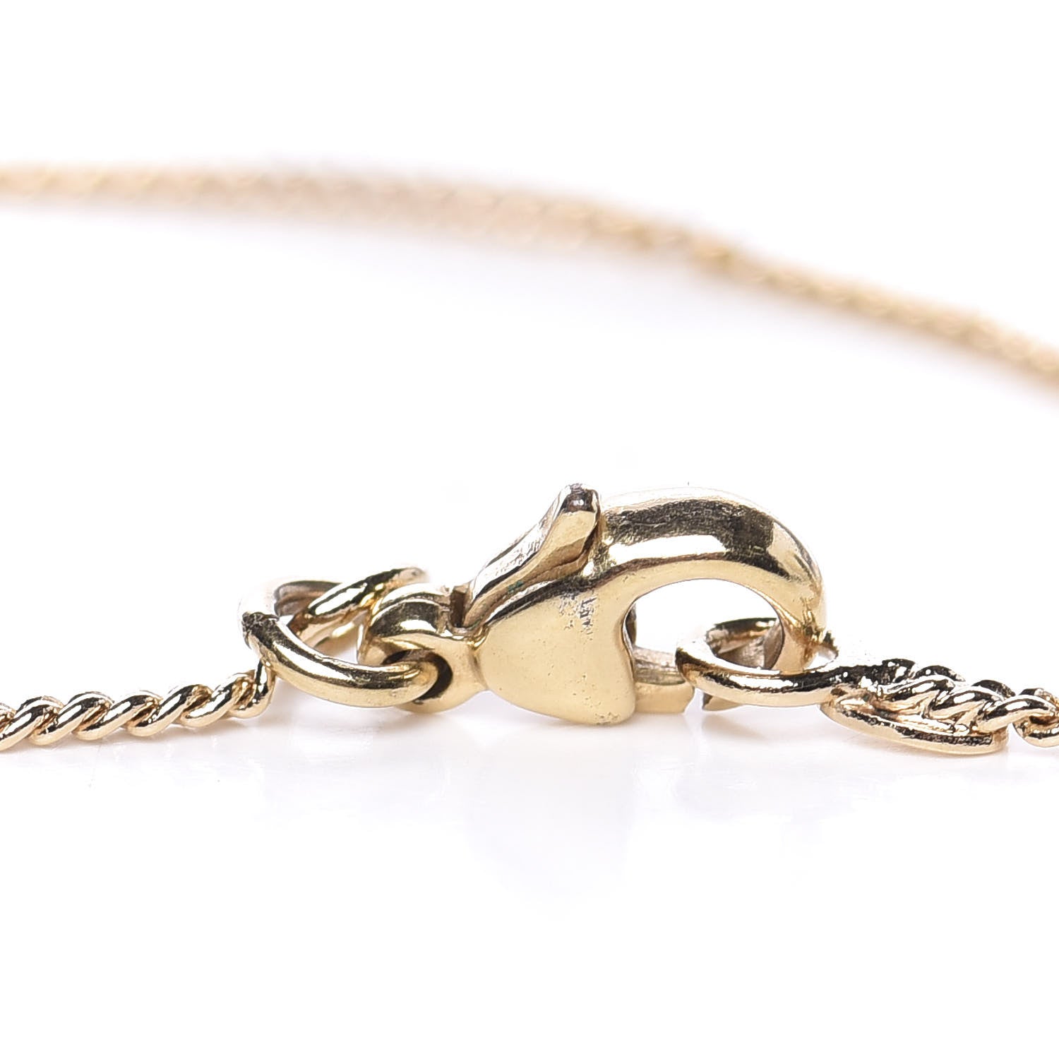Chanel Chain CC Mademoiselle Charm Bracelet Gold 4 of 4