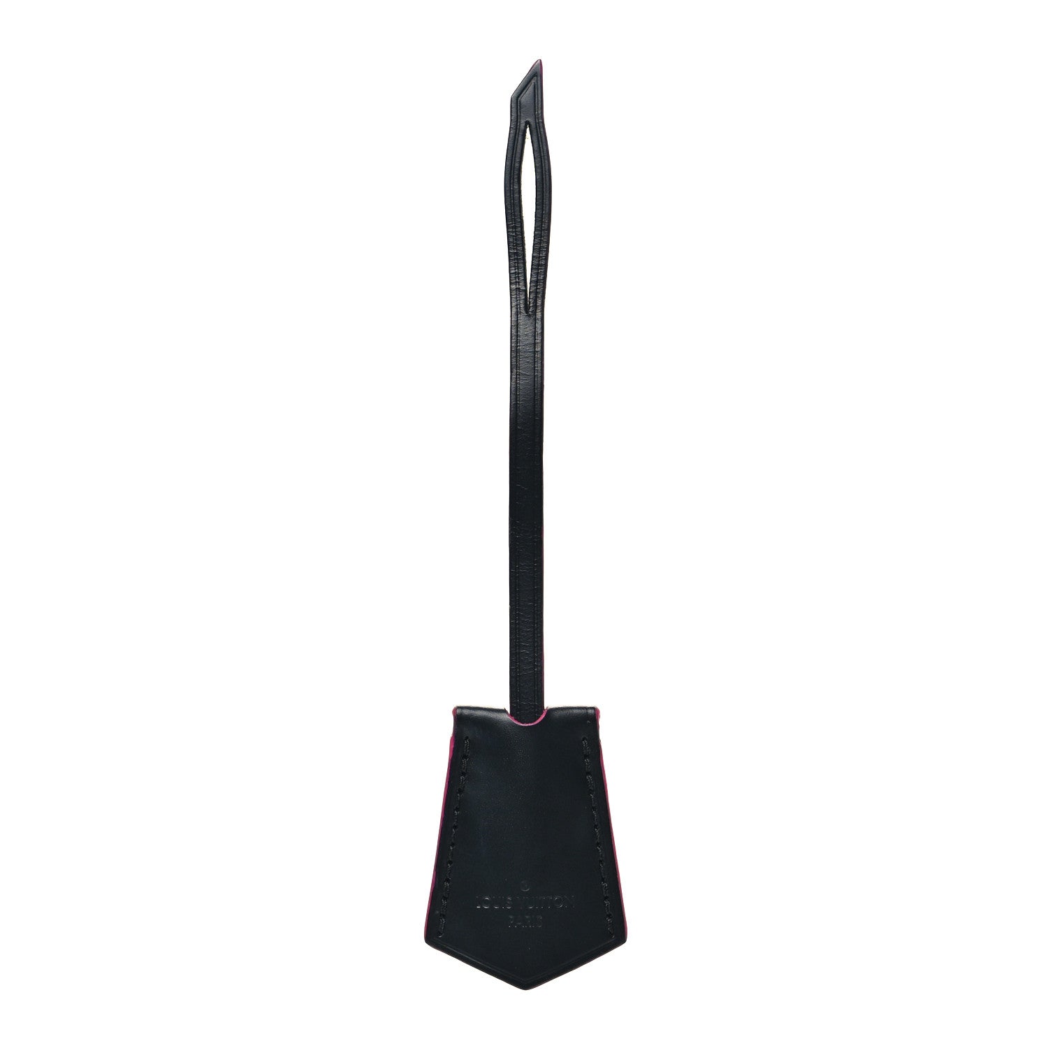 Louis Vuitton Calfskin Clochette Key Bell Holder Black Pink 1 of 3