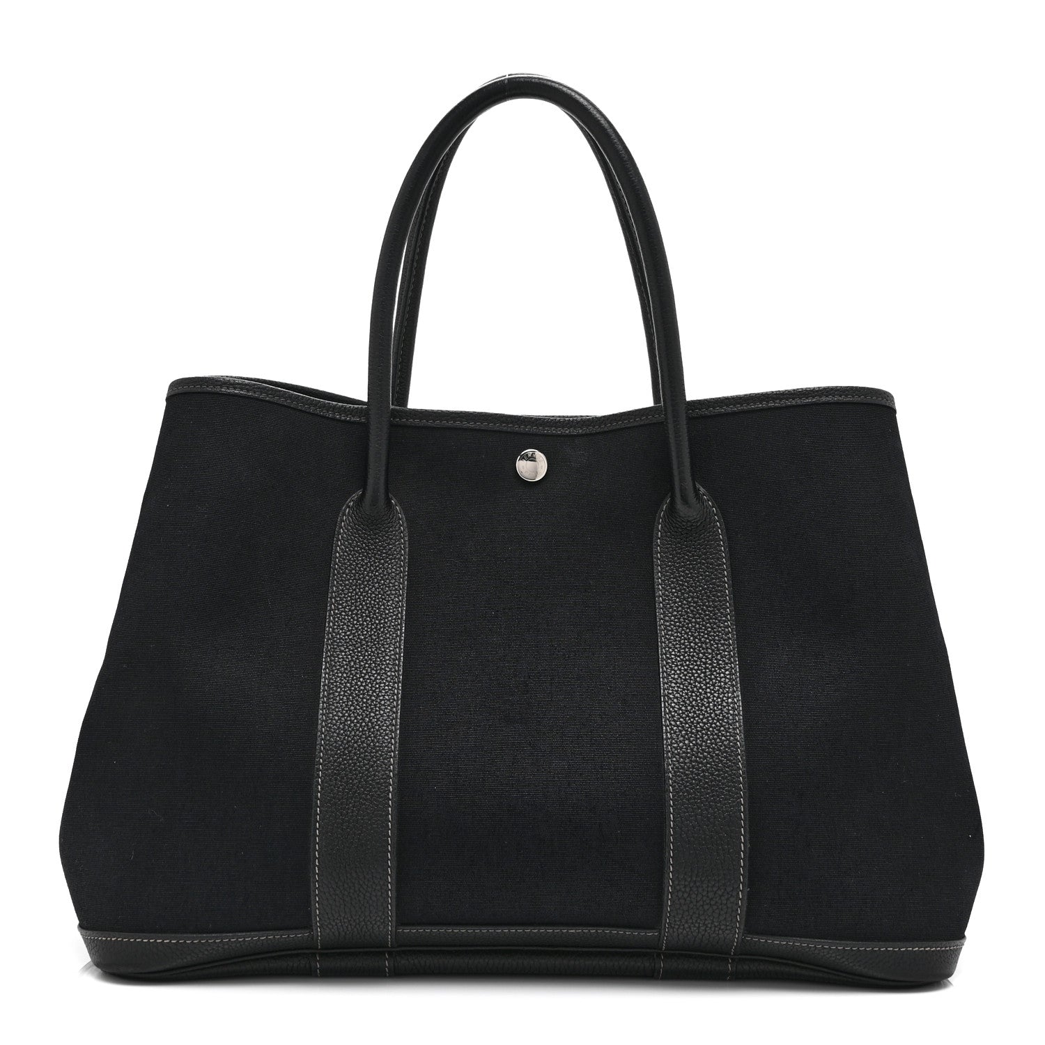 Hermes Toile Negonda Garden Party Tote 36 MM Black 1 of 10