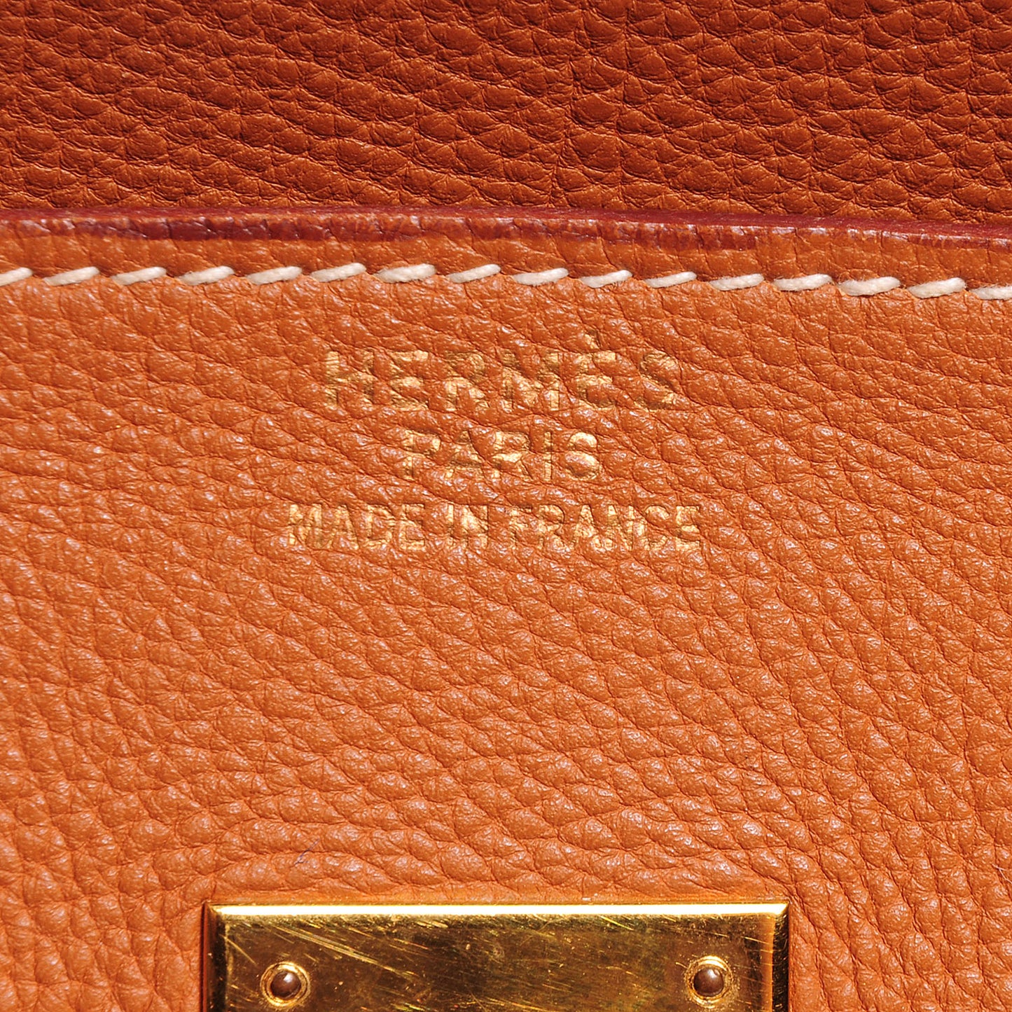 Togo Birkin 35 Gold