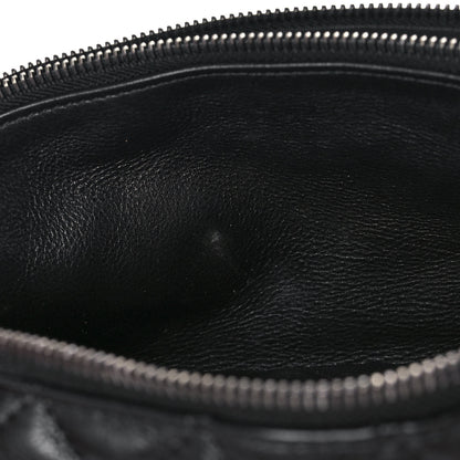 Chanel Calfskin Quilted Waist Bag Black 12 of 12