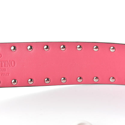 Valentino Garavani Lambskin Free Rockstud Spike Shoulder Strap Shadow Pink 5 of 7
