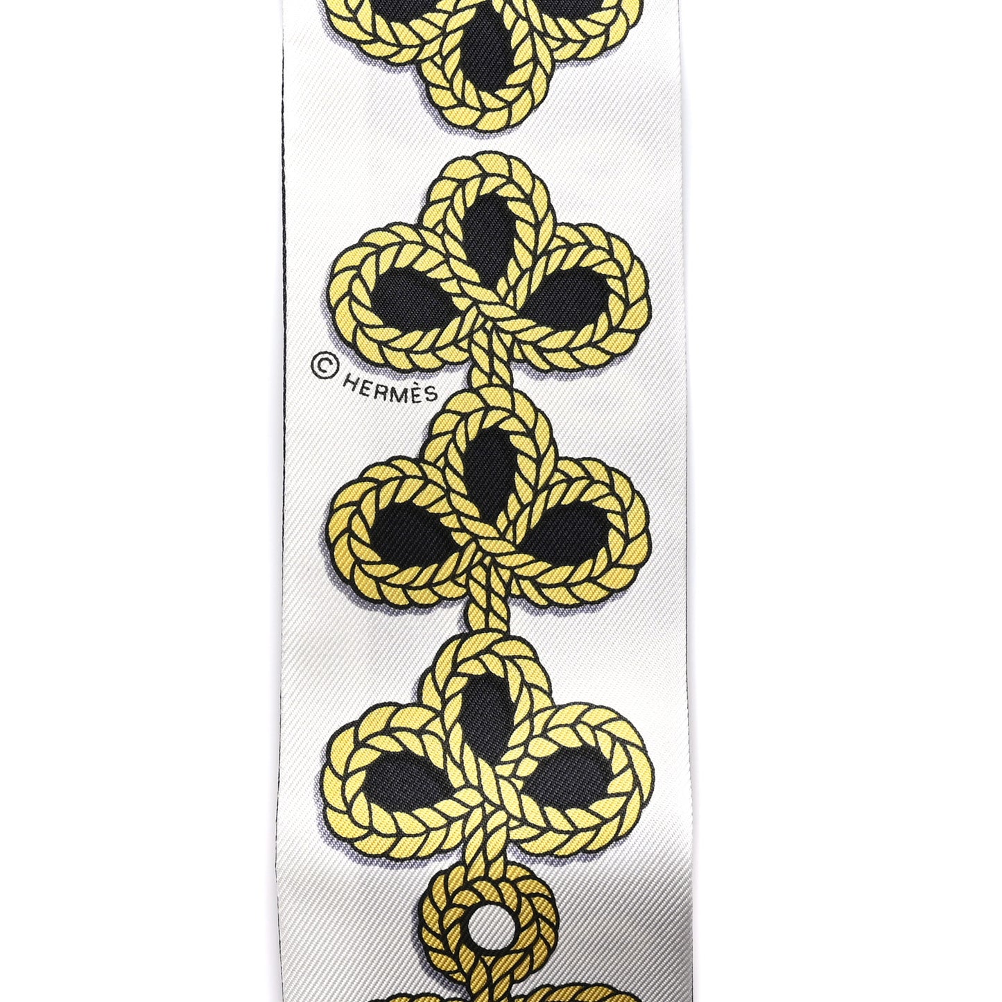 Silk Galons Et Brandebourg Twilly Black Gold White