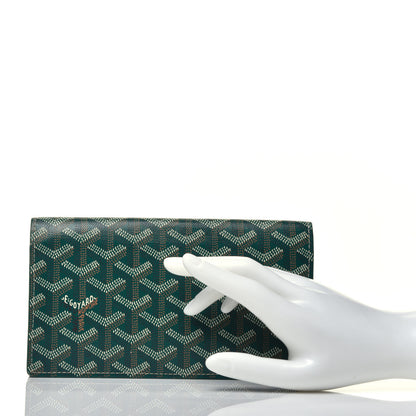 Goyard Goyardine Richelieu Wallet Green 2 of 8