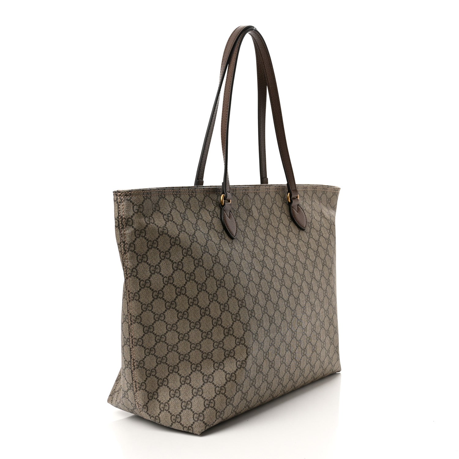 Gucci GG Supreme Monogram Medium Ophidia Shopping Tote Ebony 3 of 10