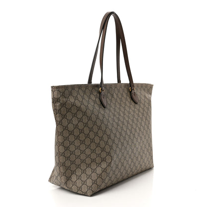 Gucci GG Supreme Monogram Medium Ophidia Shopping Tote Ebony 3 of 10