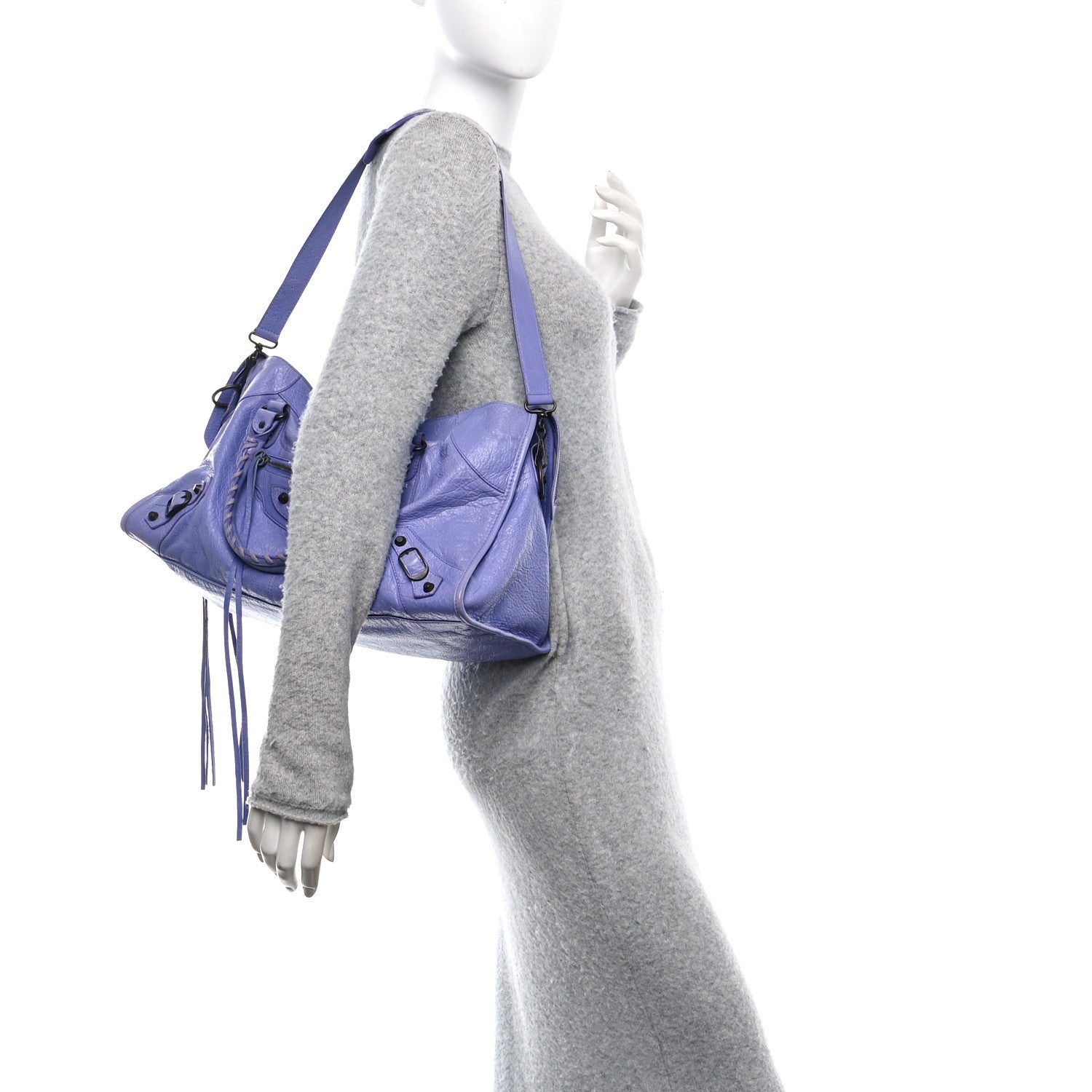 Balenciaga Agneau Classic Hardware  Part Time Mauve Light Mauve 2 of 10