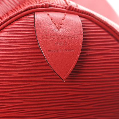 Louis Vuitton Epi Keepall 50 Red 5 of 8