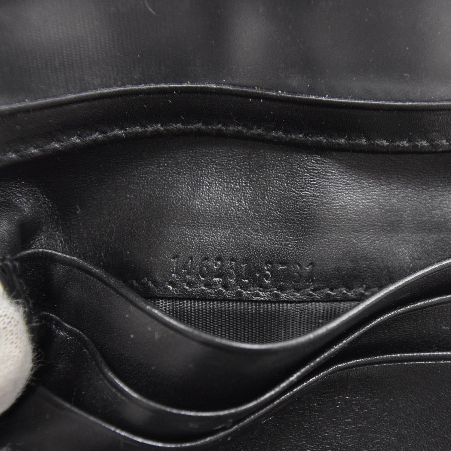 Gucci Guccissima Travel Case Wallet Black 8 of 8