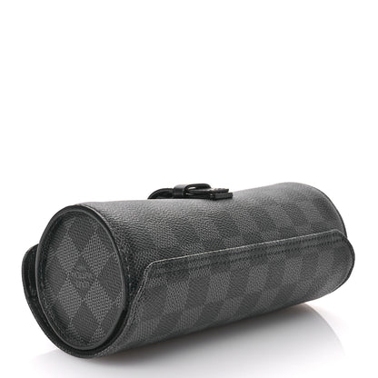 Louis Vuitton Damier Graphite 3 Watch Travel Case 4 of 10