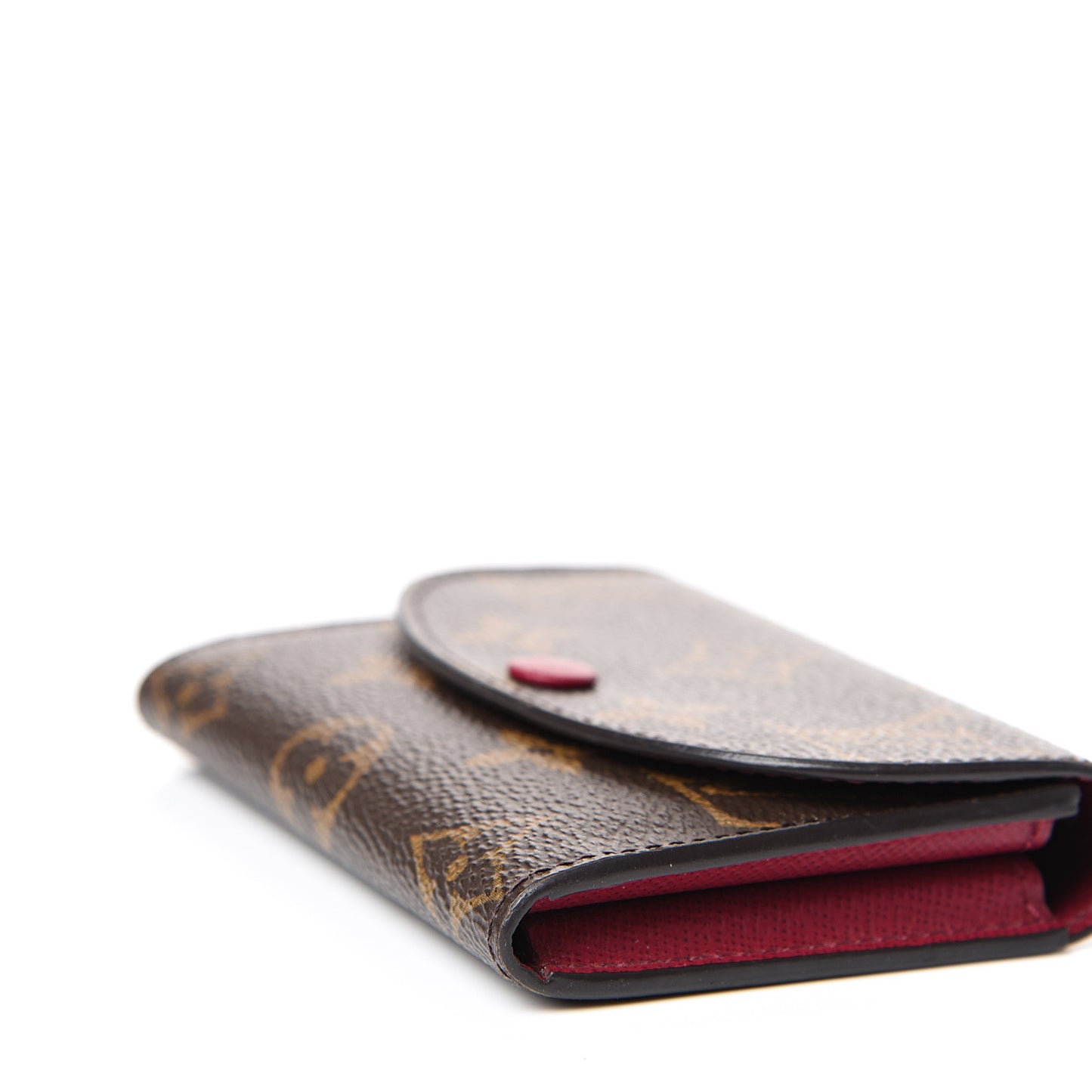 Monogram Rosalie Coin Purse Fuchsia