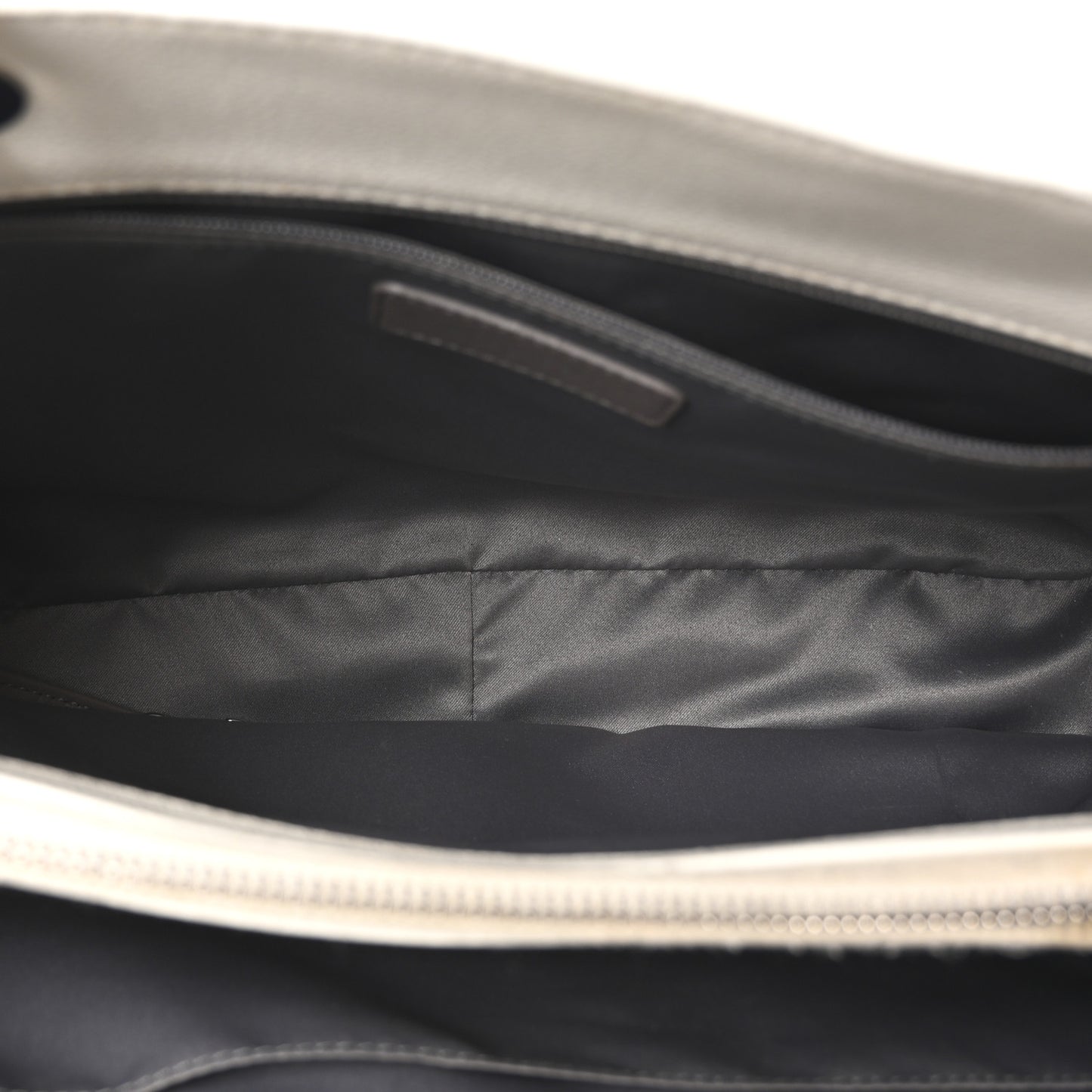 Caviar Quilted Grand Shopping Tote GST White