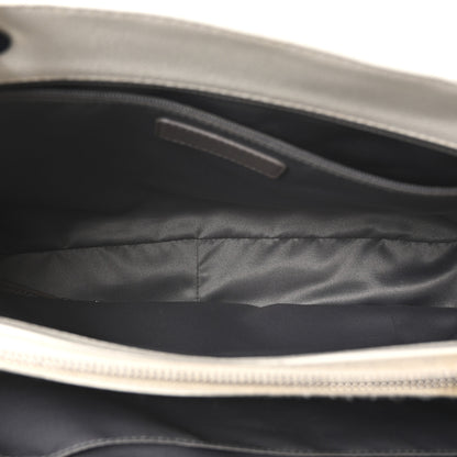 Chanel Caviar Quilted Grand Shopping Tote GST White 5 of 10