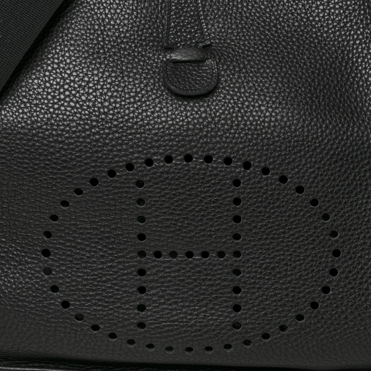 Hermes Taurillon Clemence Evelyne III GM Black 8 of 10