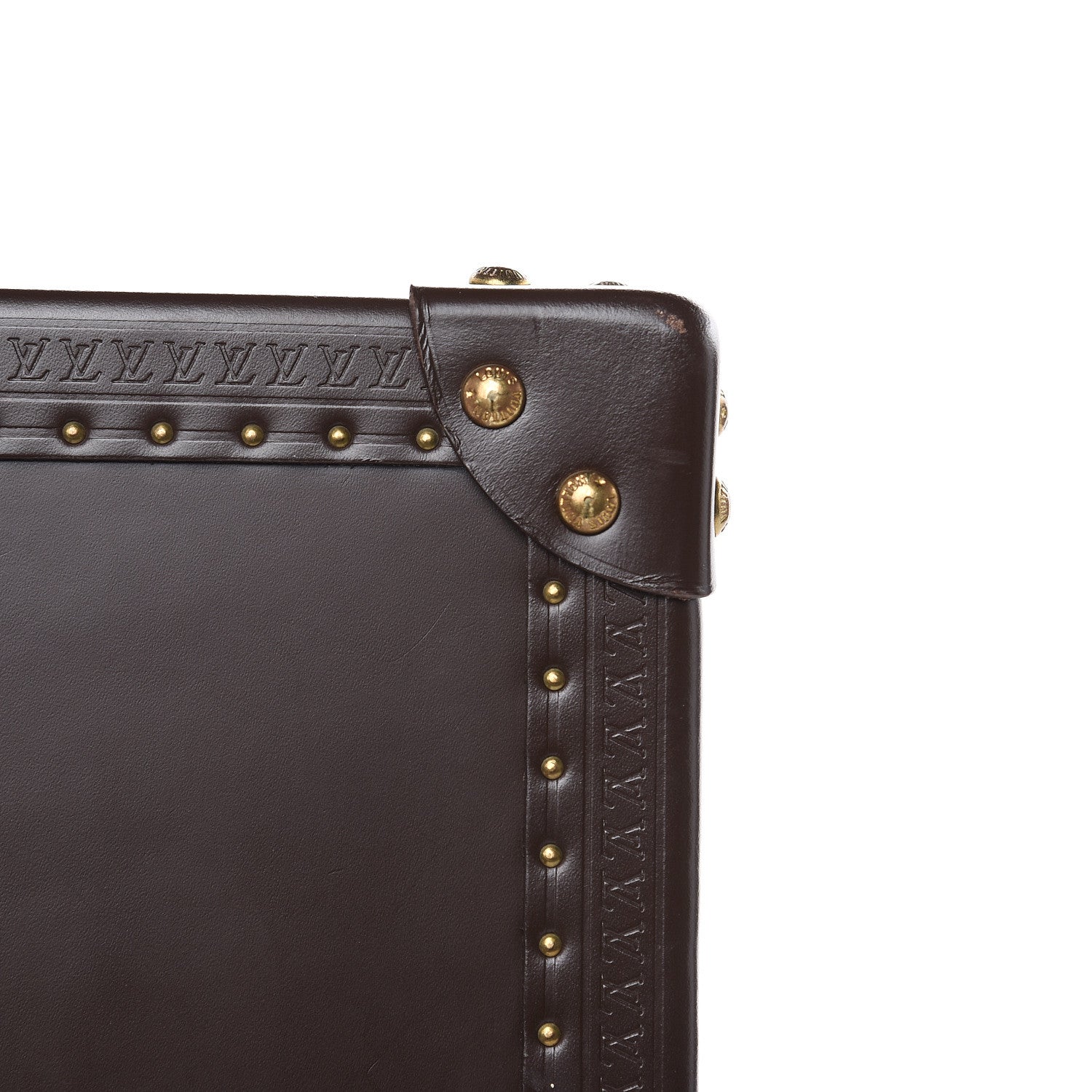 Louis Vuitton Calfskin Jewelry Trunk Brown 11 of 12