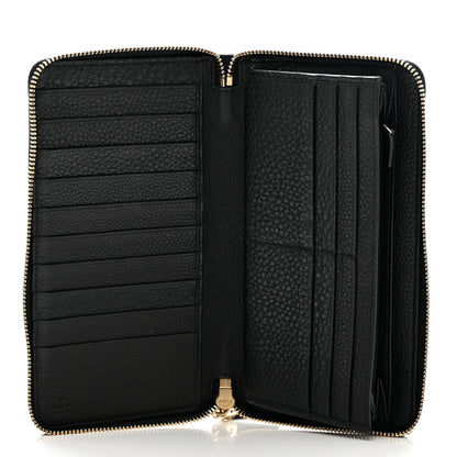 Gucci Pebbled Calfskin Soho Zip Around Wallet Black 4 of 7