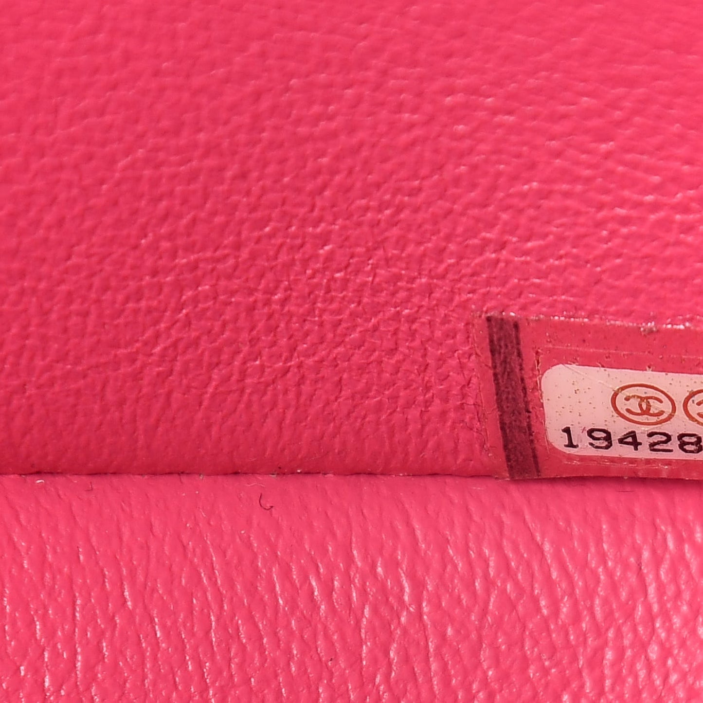 Lambskin Quilted Jumbo Double Flap Dark Pink