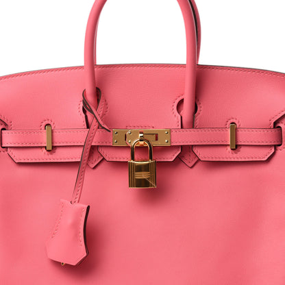 Hermes Swift Birkin 25 Rose Azalee 10 of 11