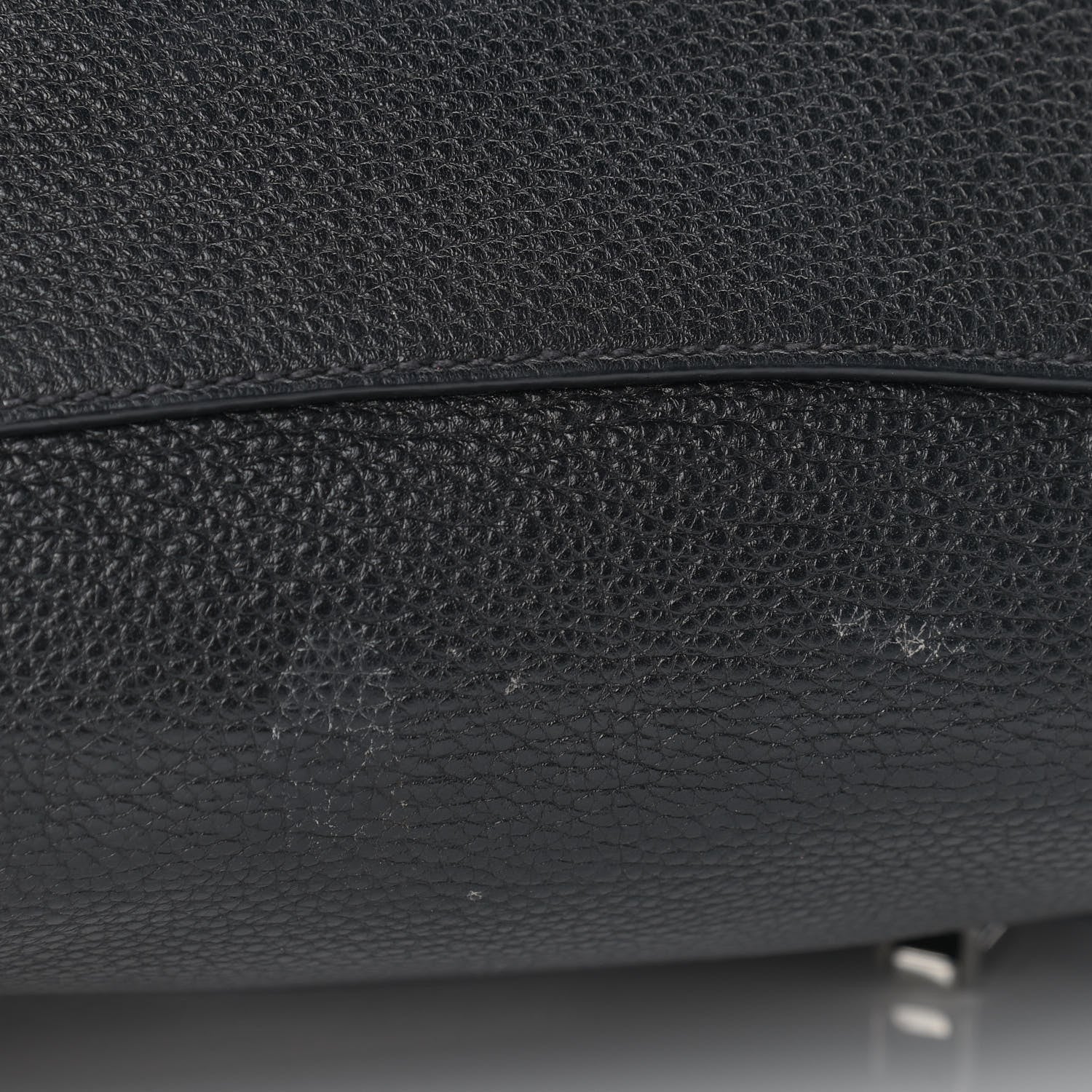Prada Vitello Daino Shopping Satchel Black 13 of 13