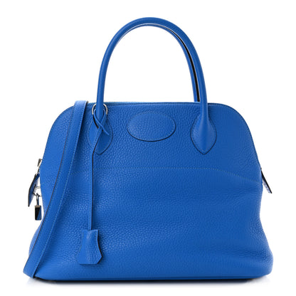 Hermes Taurillon Clemence Bolide 31 Bleu Hydra 1 of 11