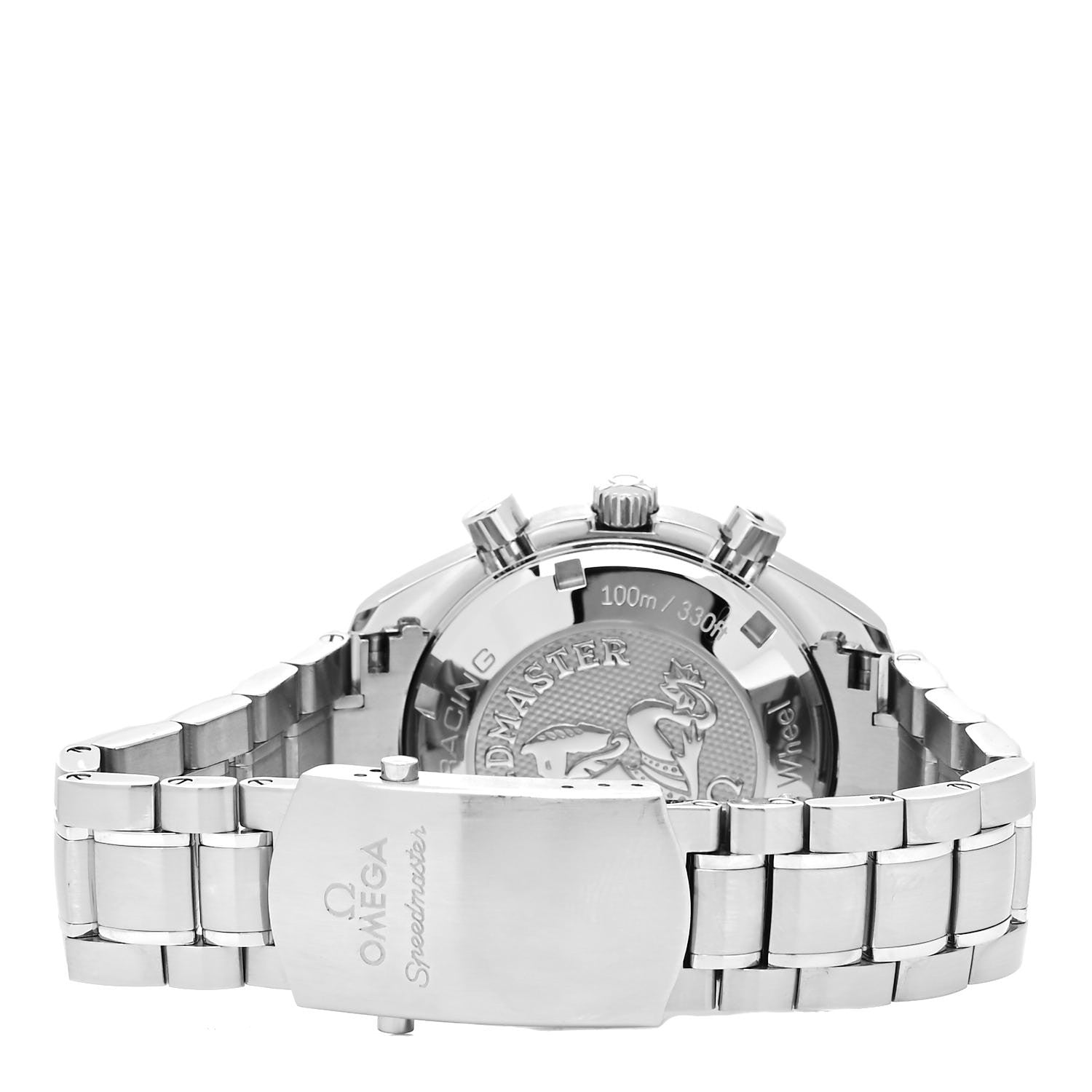Omega Stainless Steel 40mm Speedmaster Racing Co-Axial Chronograph Automatic Watch White 326.30.40.50.04.001 3 of 5