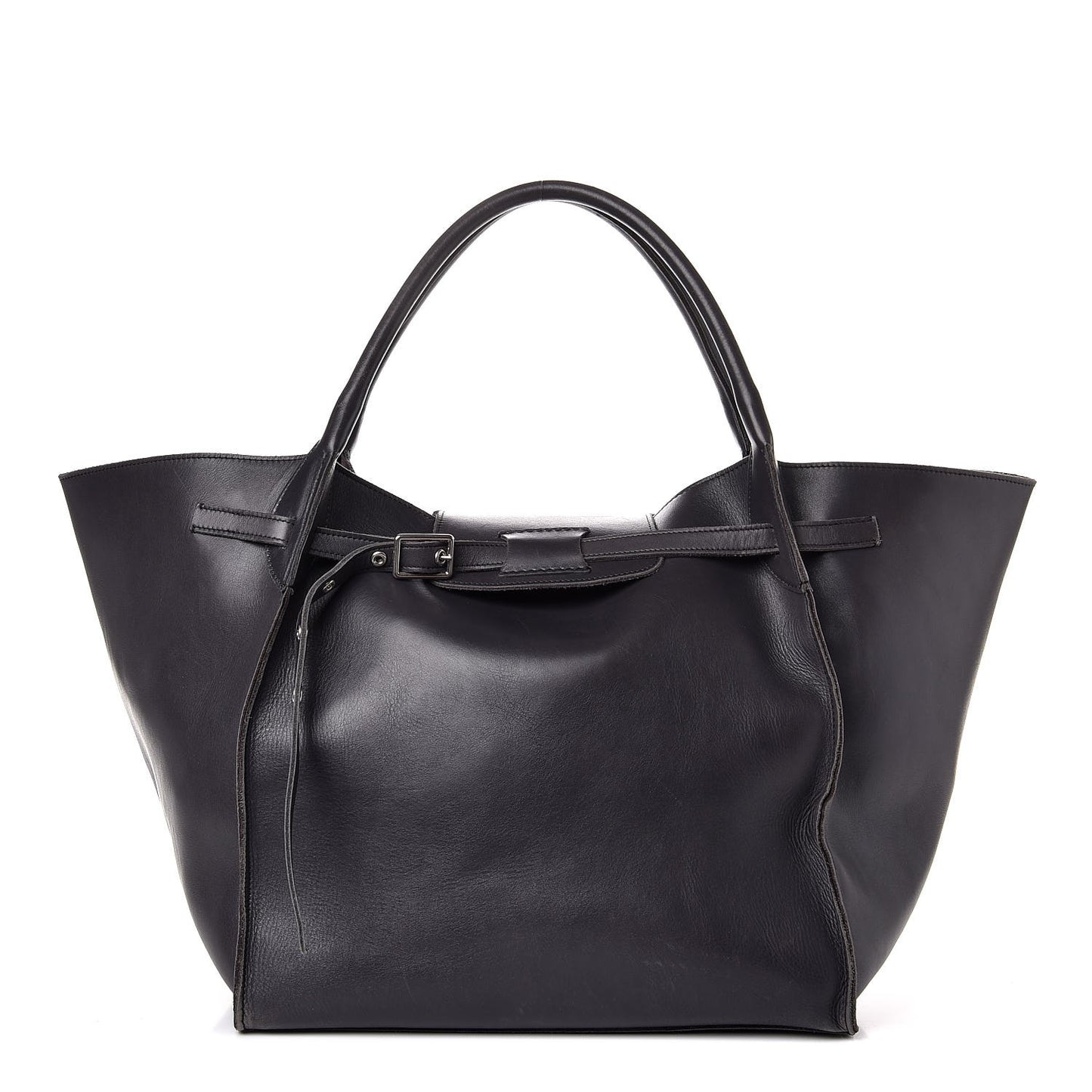 Smooth Calfskin Medium Big Bag Liquorice