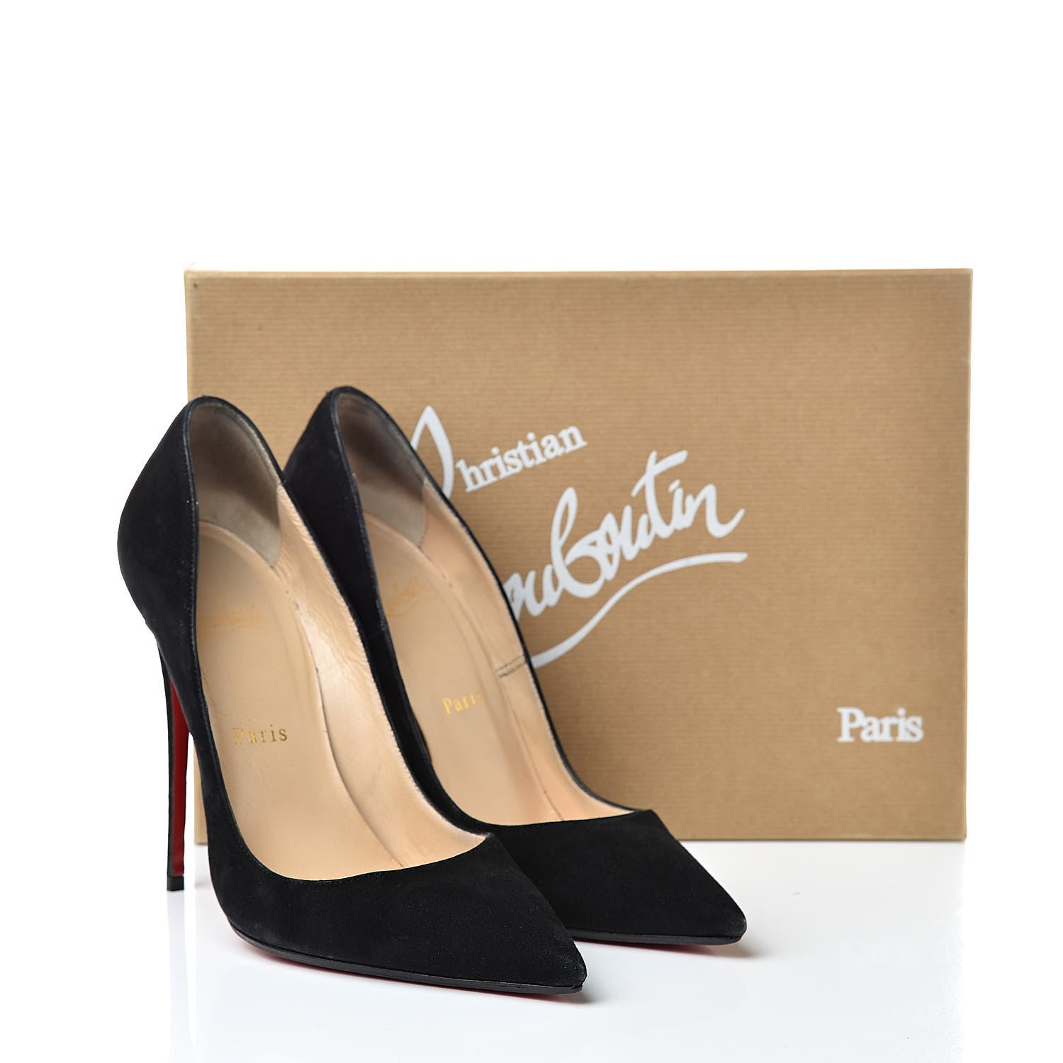 Christian Louboutin Suede So Kate 120 Pumps 38.5 Black 20 of 20