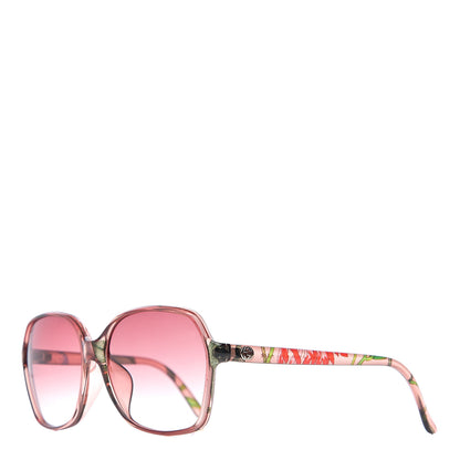 Gucci Round Floral Print Sunglasses GG3636 Pink 1 of 8
