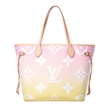 Louis Vuitton Monogram Giant By The Pool Neverfull MM Light Pink 1 of 8