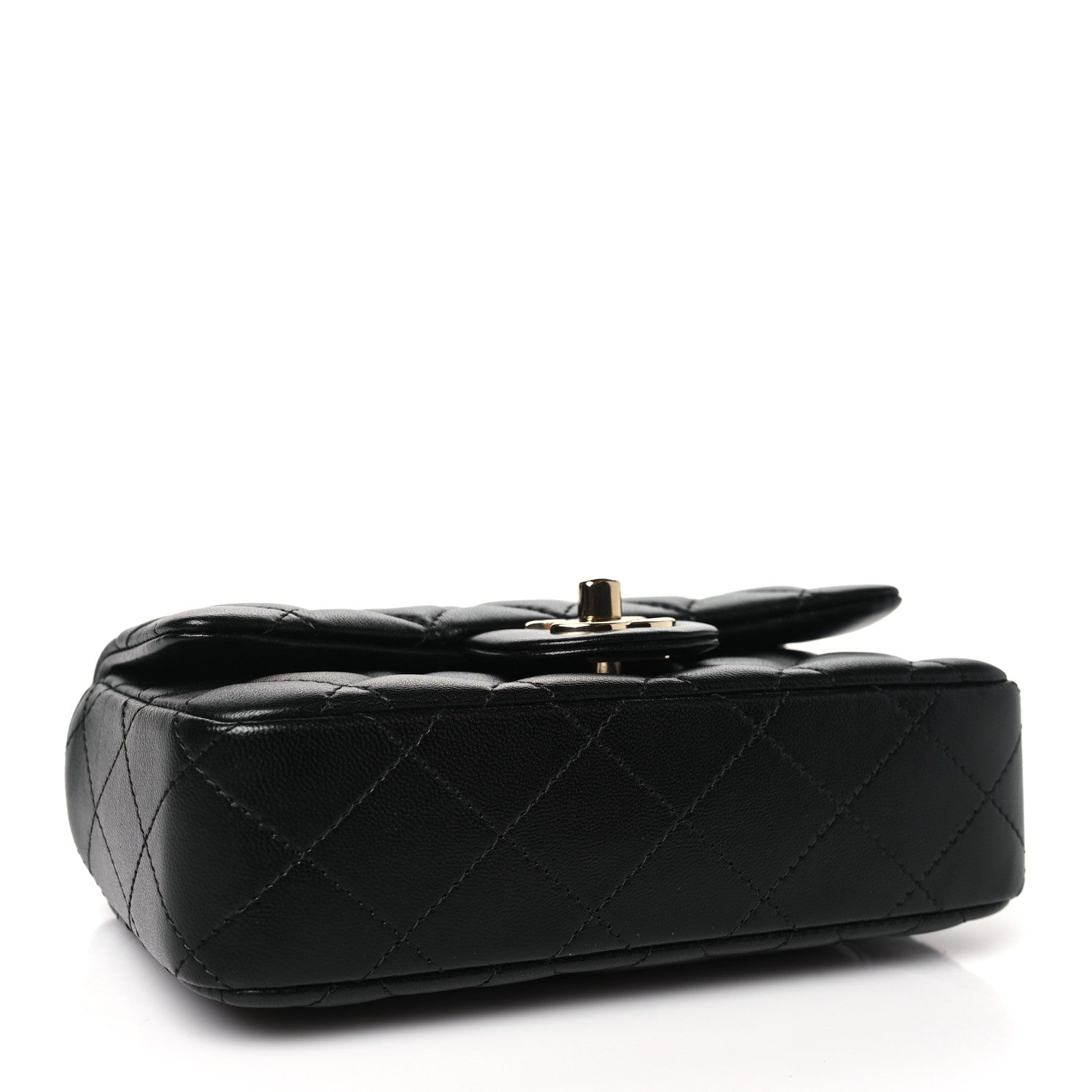 Chanel Lambskin Quilted Extra Mini Flap Black 4 of 11