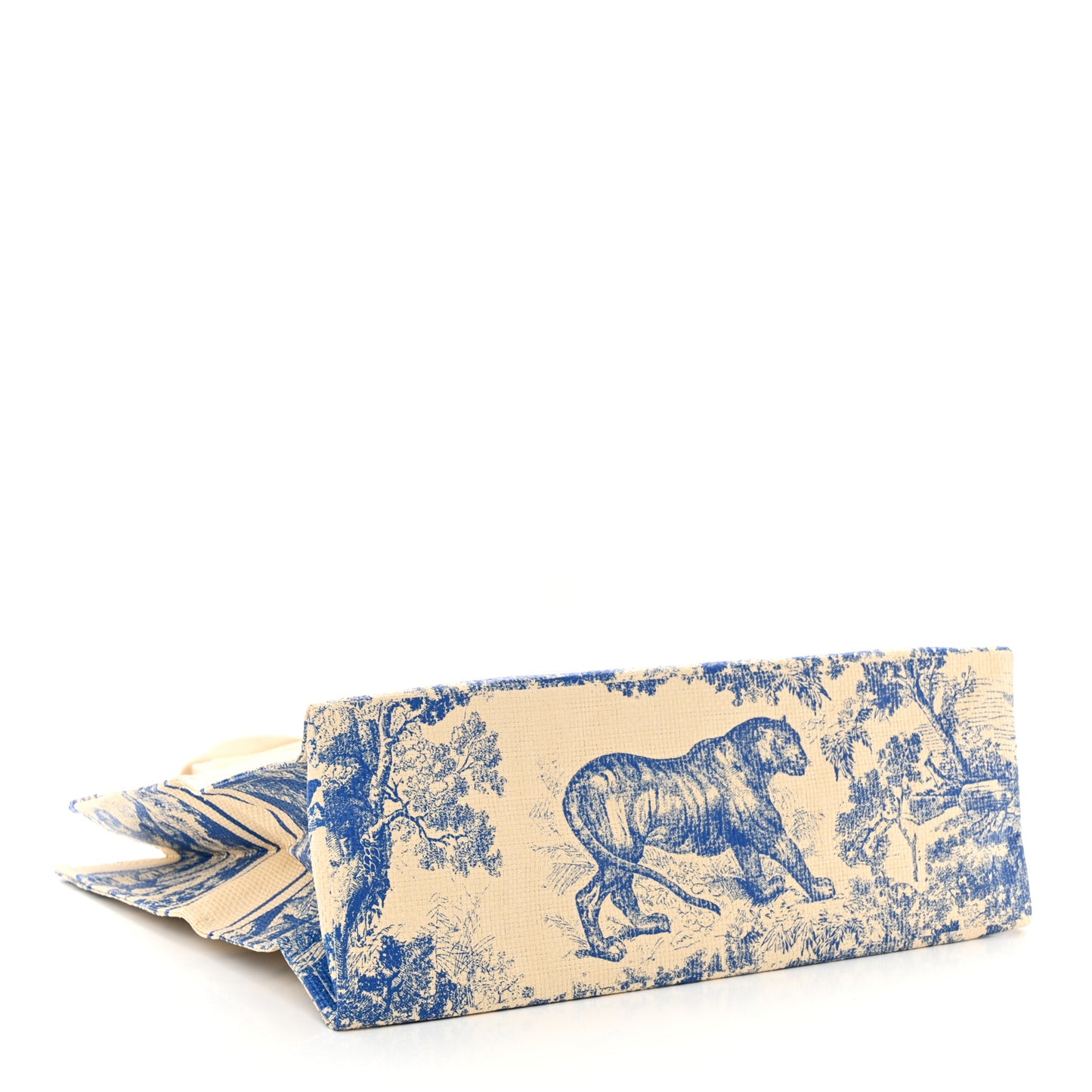 Straw Dioriviera Tote Blue