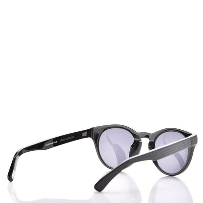 Louis Vuitton Influence Round Sunglasses Z0684E Black 4 of 8