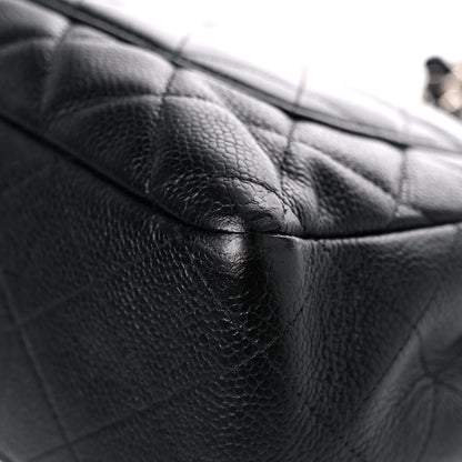 Chanel Caviar Quilted Jumbo Single Flap Black 10 of 22