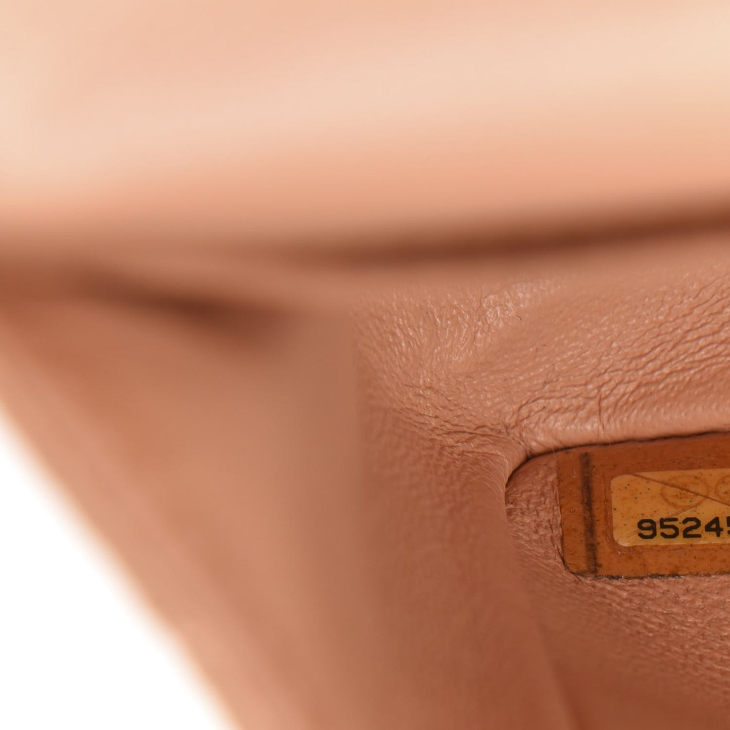 Lambskin Quilted Medium Double Flap Salmon Pink