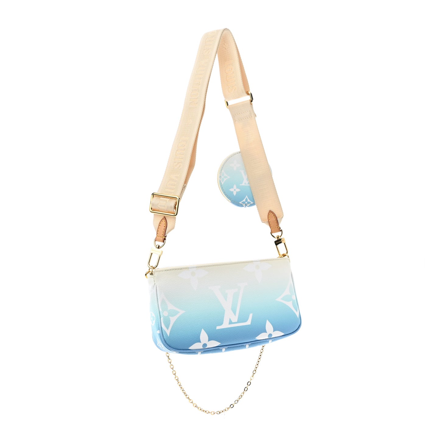 Monogram Giant By The Pool Multi Pochette Accessories Blue