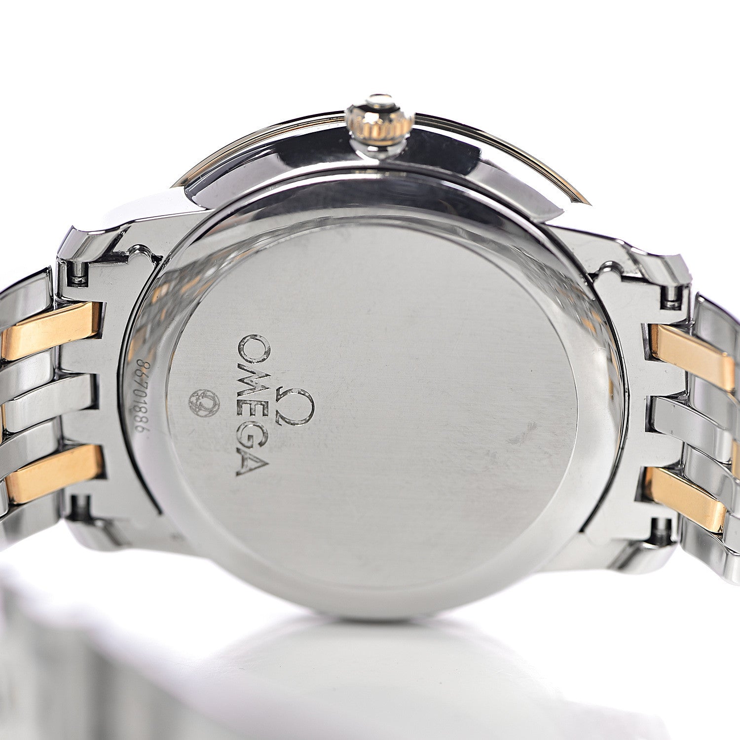 Omega Stainless Steel 18K Yellow Gold 37mm De Ville Co-Axial Automatic Watch 424.20.37.20.02.001 5 of 7