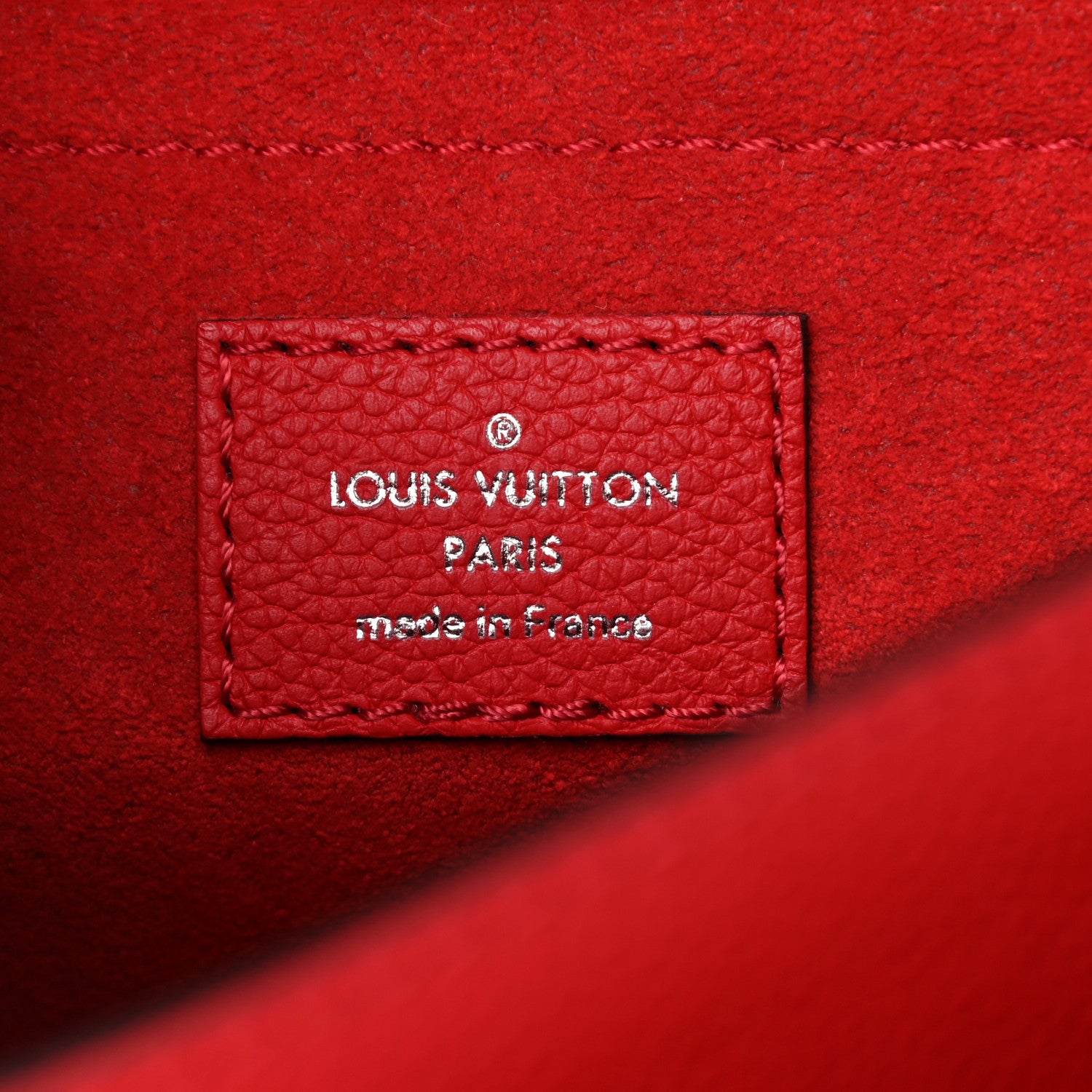 Louis Vuitton Soft Calfskin Mylockme Chain Bag BB Rubis 6 of 10