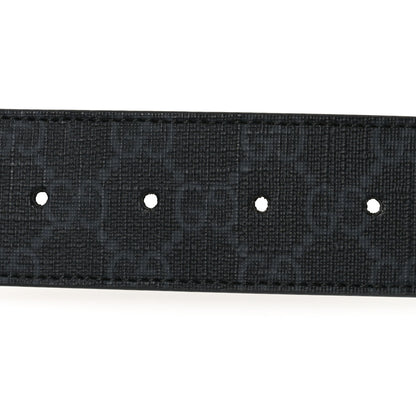 Gucci GG Supreme Monogram Blondie 40mm Belt 85 34 Black 8 of 9