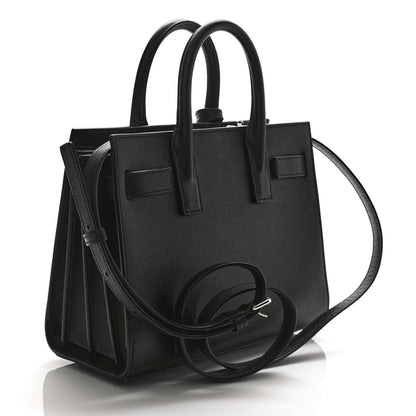 Saint Laurent Grain De Poudre Nano Sac De Jour Black 2 of 9