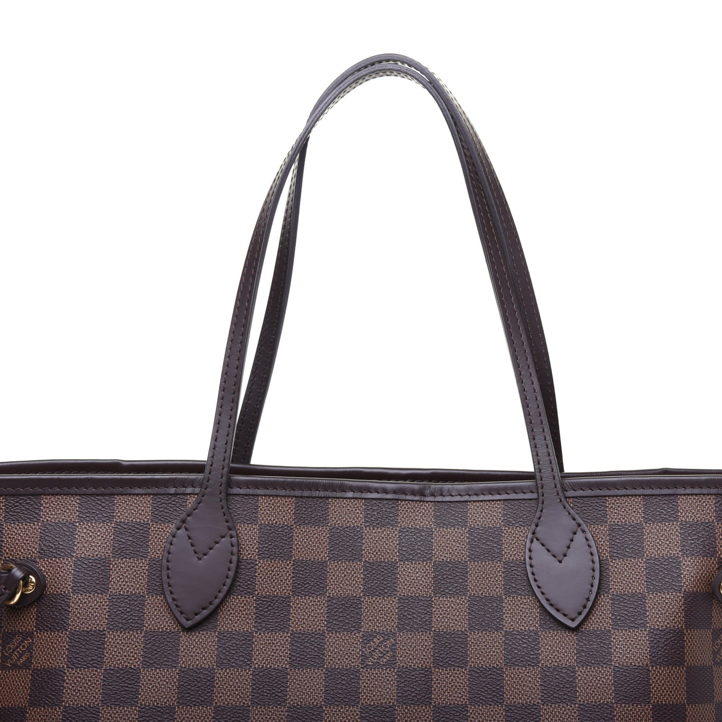 Damier Ebene Neo Neverfull MM Rose Ballerine