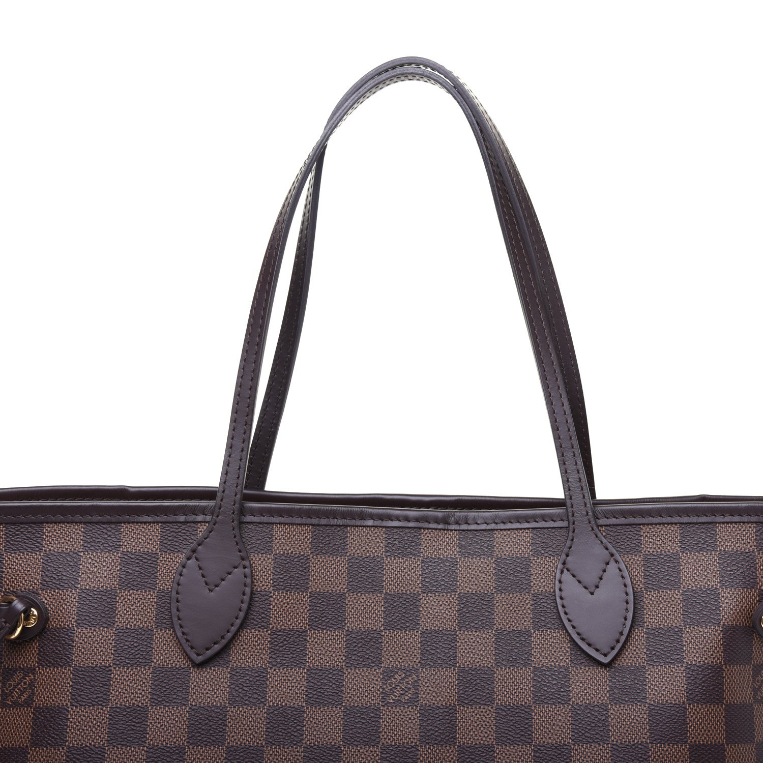 Louis Vuitton Damier Ebene Neo Neverfull MM Rose Ballerine 13 of 15