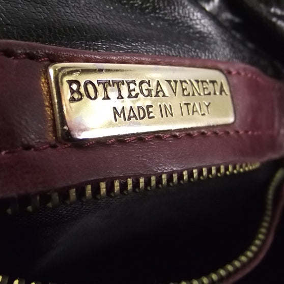 Bottega Veneta Vintage Woven Leather Shoulder Bag Ebano 6 of 9
