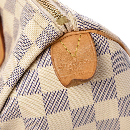 Louis Vuitton Damier Azur Speedy 30 6 of 8
