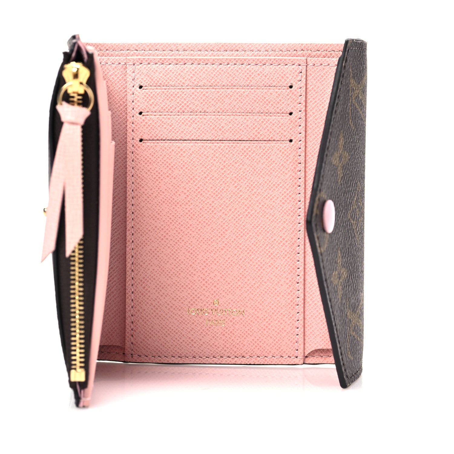 Louis Vuitton Monogram Victorine Wallet Rose Ballerine 5 of 7
