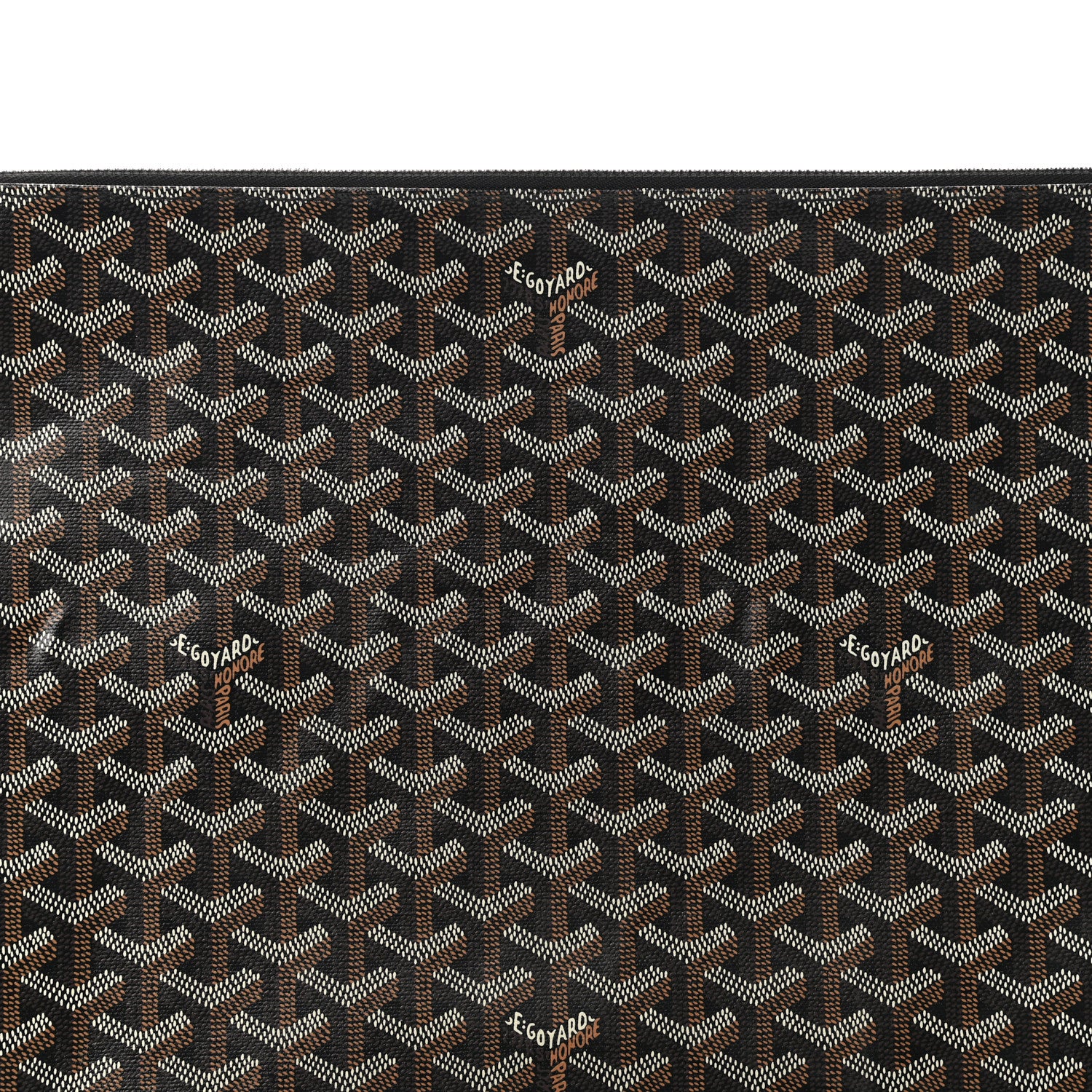 Goyard Goyardine Senat Pochette GM Black 7 of 8