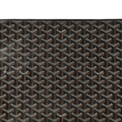 Goyard Goyardine Senat Pochette GM Black 7 of 8