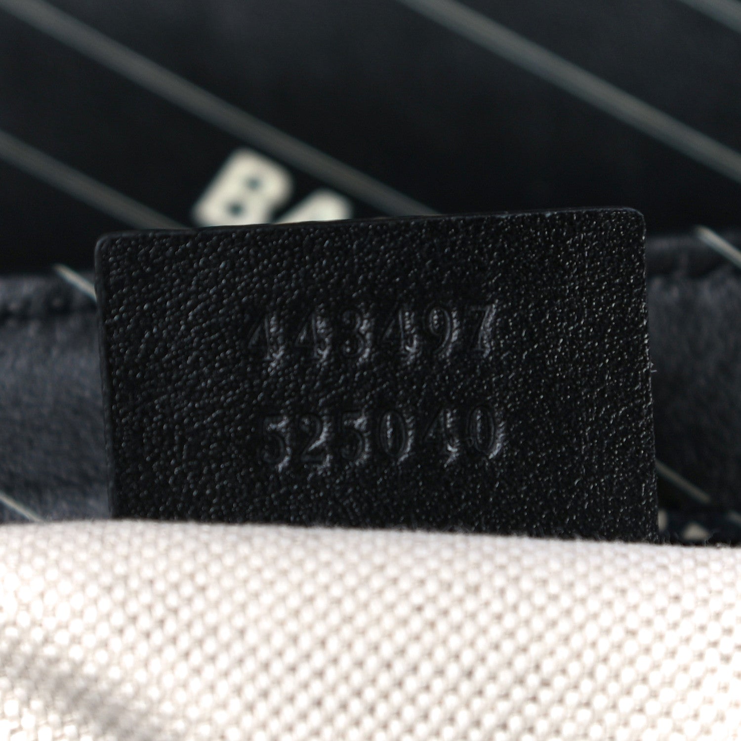 Gucci X BALENCIAGA Calfskin Matelasse Logo Print Small GG Marmont Shoulder Bag Black 7 of 11